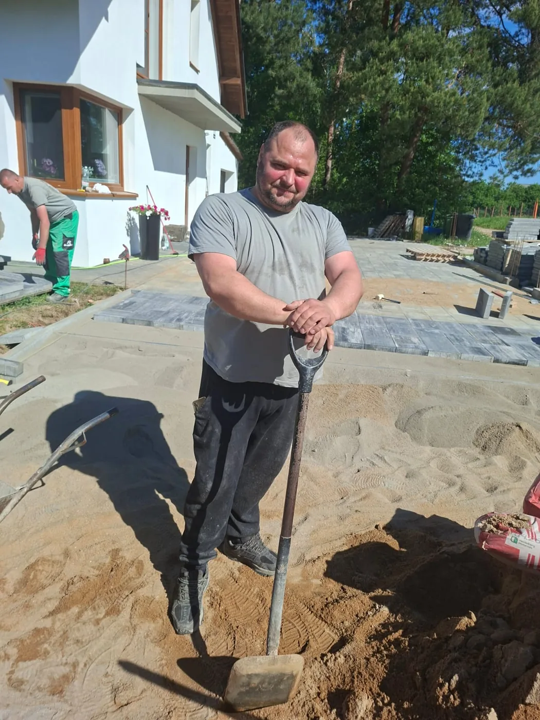 Prace przy przygotowaniu podłoża